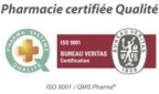 Logo pharmacie certifiée qualité